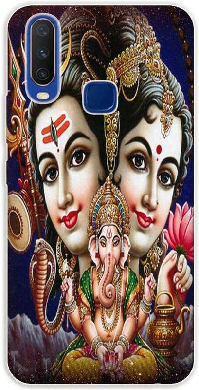 itrusto Back Cover for Vivo 1901, Vivo 1901 BACK CASE COVER, PRINTED DESIGNER COVER  (Multicolor, Grip Case, Silicon)