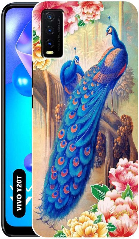 Rstyle Back Cover for Vivo Y20T  (Multicolor, Grip Case, Silicon)