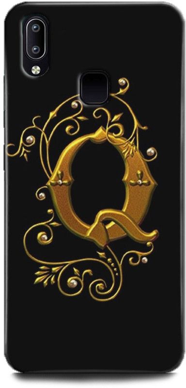INTELLIZE Back Cover for Vivo y91/ 1816 Q letter,Printed  (Multicolor, Shock Proof)