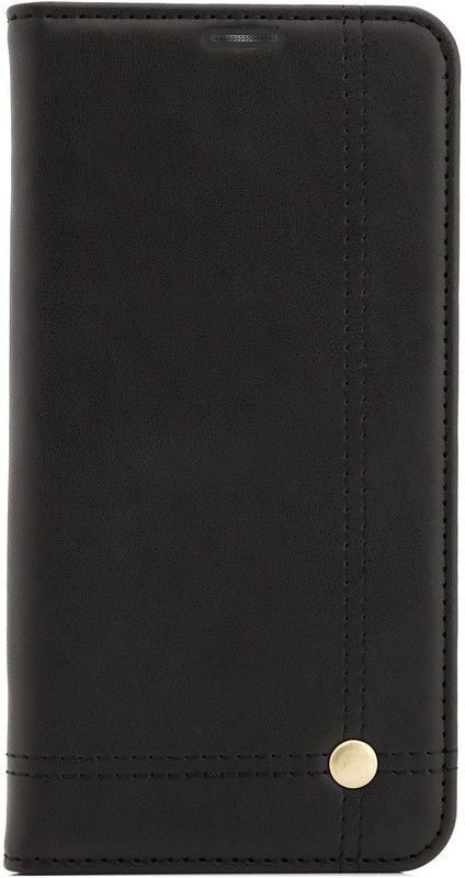 Shock Proof Wallet Case Cover for Honor 9i  (Black, Dual Protection, Pack of: 1)