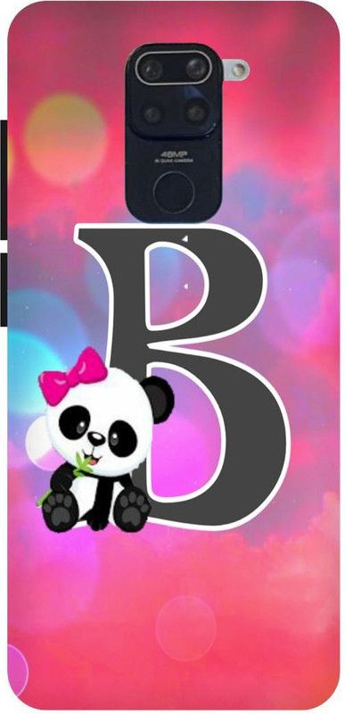 PICHKU Back Cover for REDMI NOTE 9-M2003J15SC-B,LATTER,ALPHABET,PANDA,NAME,DESIGN,LIFE,LINE,GIRLS,BOYS,LOVE  (Pink, Hard Case, Pack of: 1)