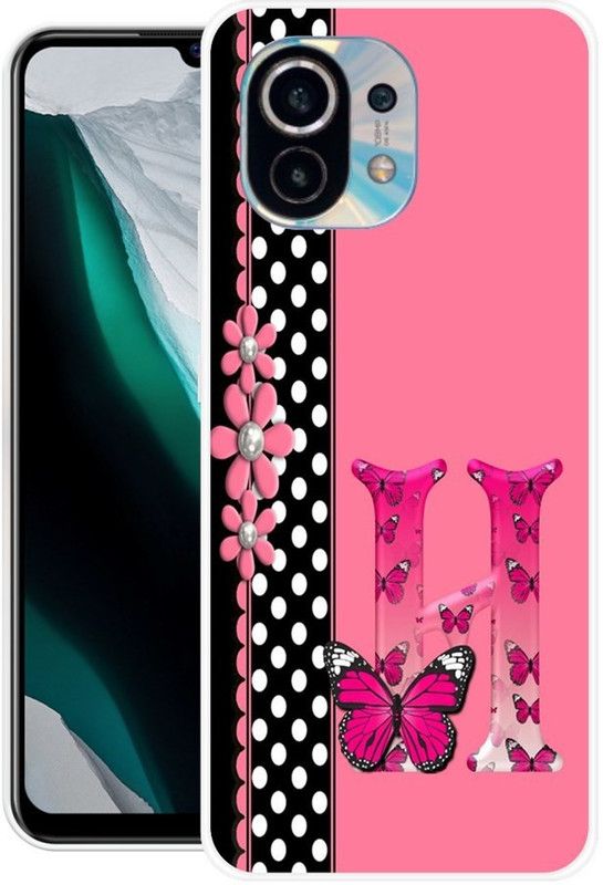 PINKZAP Back Cover for Mi 11 Lite, Mi 11 Lite 5G  (Pink, Grip Case, Silicon, Pack of: 1)