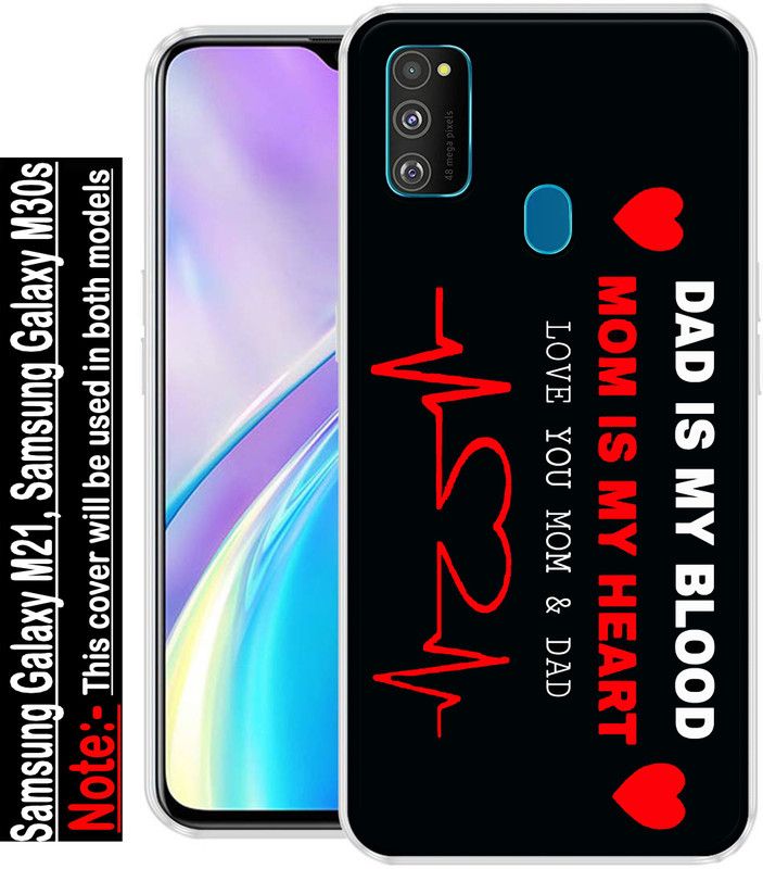 INDIALAND Back Cover for Samsung Galaxy M30s  (Multicolor, Grip Case, Silicon, Pack of: 1)