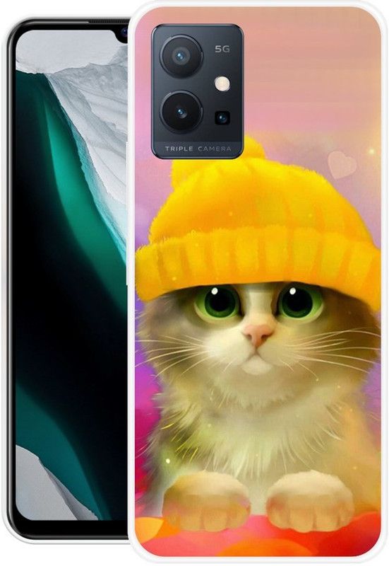 MahakalShiv Back Cover for Vivo T1 5G  (Multicolor, Grip Case, Silicon, Pack of: 1)