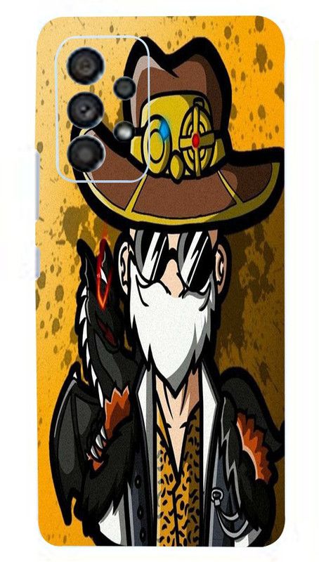 Mclaxa Captain Avatar Mobile Back Skin, Captain Avatar, Samsung A33 5G Mobile Skin  (Captain Avatar Skin With Super Matte Finish)