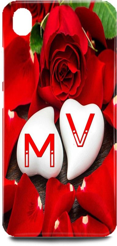 MP ARIES MOBILE COVER Back Cover for Vivo V11 Pro/1804,M Loves V Name,M Name, V Letter, Alphabet,M Love V NAME  (Multicolor, Hard Case, Pack of: 1)