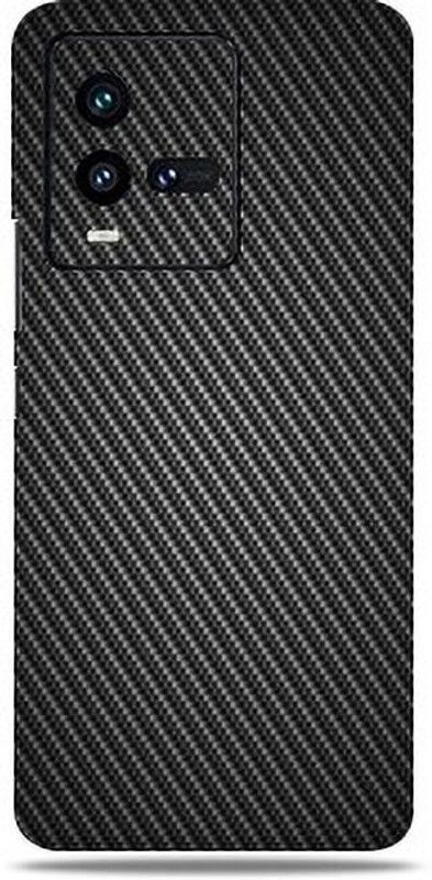 Mclaxa Vivo Iqoo 9T 5G, Black Carbon Fibre For vivo iqoo 9t 5g Mobile Skin  (Black Carbon Fibre skin (Only Back Panel Coverage))