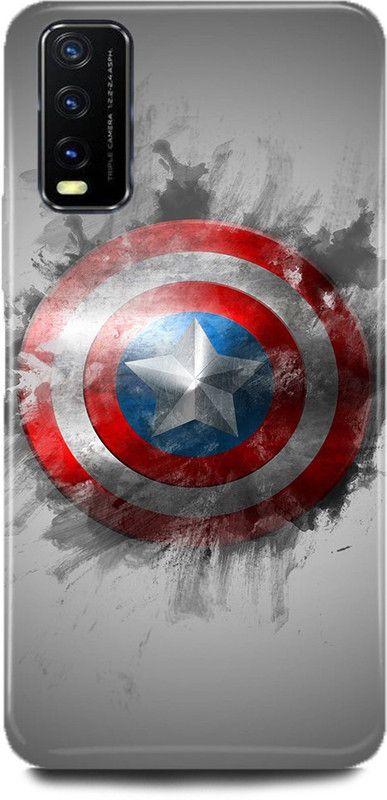 MP ARIES MOBILE COVER Back Cover for Vivo Y20, Vivo V2029, Captain,America,Shield,Avenger,Marvel,Shield,Comic,avengers,end,game,  (Multicolor, Hard Case, Pack of: 1)