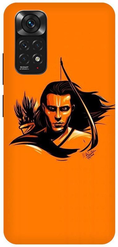 THE NARAYANA COLLECTIONS Back Cover for REDMI NOTE 11s-SHREE,RAM,HANUMAN,KARSHNA,GOD  (Multicolor, Hard Case)