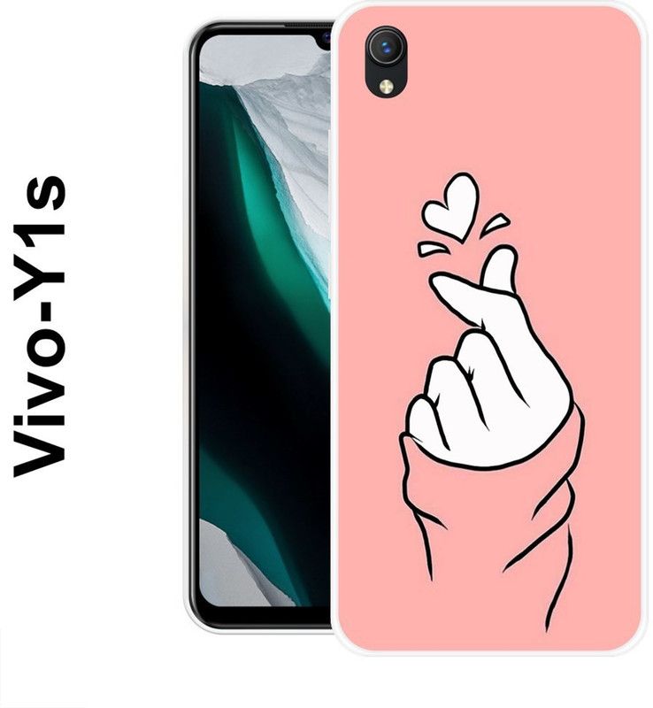 PALWALE BALAJI Back Cover for Vivo Y91i, Vivo Y90, Vivo Y1s  (Pink, White, Silicon)