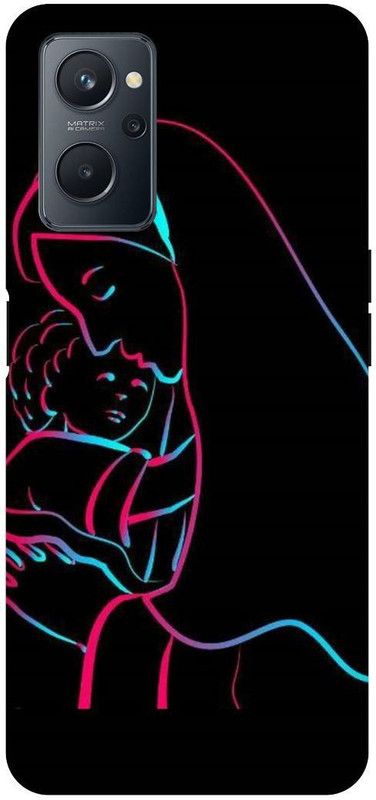 Bluvver Back Cover for OPPO A76, CPH2375 Printed Love Mom Back Cover  (Multicolor, Hard Case, Pack of: 1)