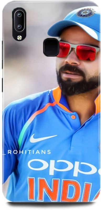 MP ARIES MOBILE COVER Back Cover for Vivo V9,Pro,Youth, Virat,Kohli,Cricket,Indian,Royal,Challengers,Banglore,Player,Sports,  (Multicolor, Hard Case, Pack of: 1)
