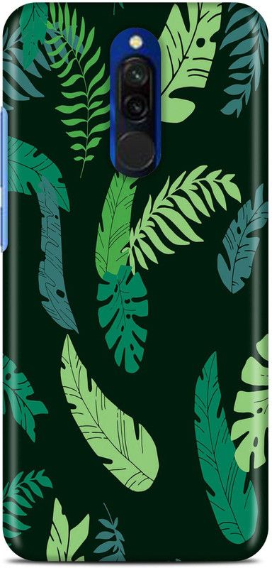 Sankee Back Cover for MI Xiaomi Redmi 8  (Green, Hard Case)