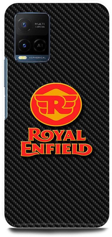 play fast Back Cover for Vivo Y33T, V2146 ROYAL, ENFIELD, BULLET, CLASSIC, BIKE, LOVER, RACER  (Black, Hard Case, Pack of: 1)
