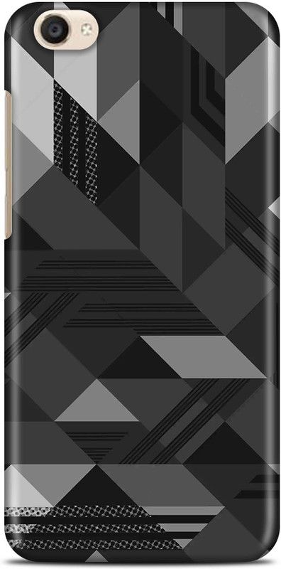 Sankee Back Cover for VIVO Y55  (Grey, Hard Case)