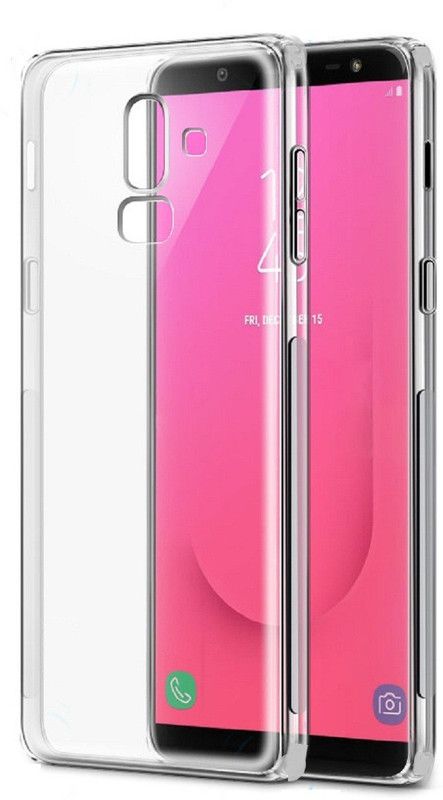 Maxpro Back Cover for Samsung Galaxy J8, Samsung Galaxy A6 Plus  (Transparent, Flexible, Pack of: 1)