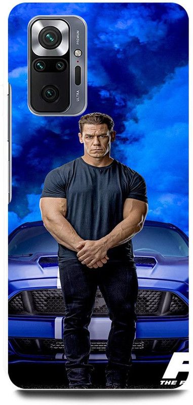FRONK Back Cover for REDMI Note 10 Pro, JOHN, CENA, FAST, AND, FURIOUS,9, POSTER  (Blue, Hard Case, Pack of: 1)