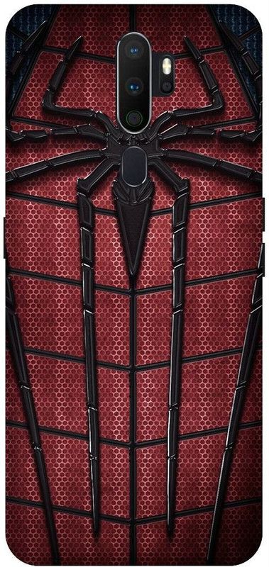 SSMORYA Back Cover for OPPO A5 2020 (Spider Man) Printed Back Cover  (Multicolor, Waterproof, Pack of: 1)