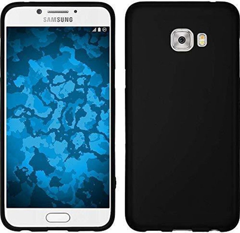 vmt stock Back Cover for samsung galaxy c9 pro (black)  (Multicolor, Dual Protection, Pack of: 1)