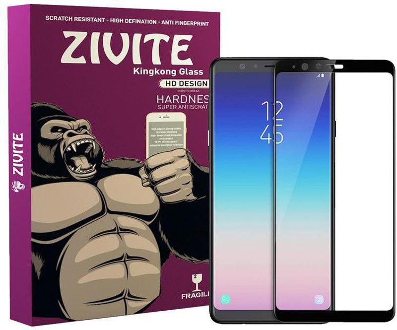 ZIVITE Edge To Edge Tempered Glass for Samsung Galaxy A8 Star  (Pack of 1)