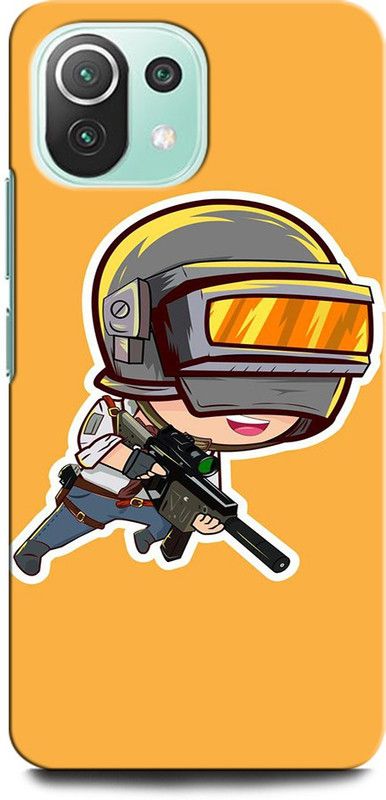GRAFIQE Back Cover for Mi 11 Lite, Xiaomi 11Lite NE PUBG, GAME, PLAYERUNKNOWNBATTLEGROUNDS  (Multicolor, Shock Proof, Pack of: 1)