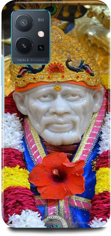 play fast Back Cover for Vivo y75 5G, V2142 SHIRDI, KE, SAI, BABA, SAI, SAINATH  (Multicolor, Hard Case, Pack of: 1)
