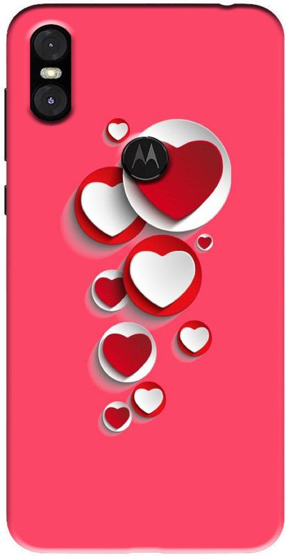 BAILAN Back Cover for Moto One  (Multicolor, Grip Case, Silicon, Pack of: 1)