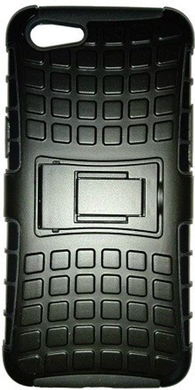 7Rocks Back Cover for Oppo A83  (Black, Shock Proof, Pack of: 1)