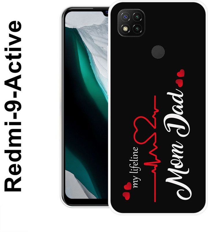 KLC Back Cover for Redmi 9 Active  (Multicolor, Grip Case, Silicon)