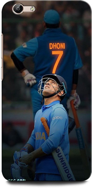 GRAFIQE Back Cover for Vivo Y69 1714 MS DHONI 7, MAHENDRA SINGH DHONI, DHONI, CRICKET, JERSEY  (Multicolor, Shock Proof, Pack of: 1)