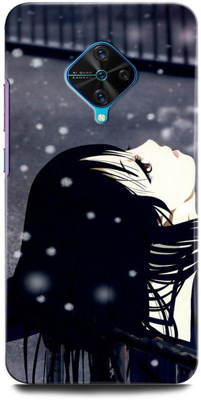 GRAFIQE Back Cover for Vivo S1 Pro 1920|PD1945F_EX ANIME GIRL, CUTE GIRL, LOVE, SWEET GIRL  (Multicolor, Shock Proof, Pack of: 1)