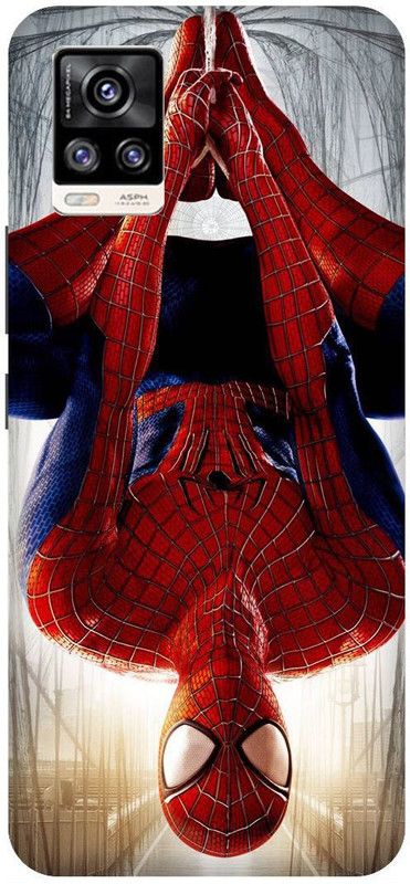UMPRINT Back Cover for Vivo V20/V2025 Spiderman, Marvel, Superheros Printed Back Cover  (Multicolor, Hard Case, Pack of: 1)