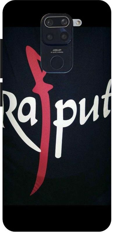 PICHKU Back Cover for REDMI NOTE 9-M2003J15SC-RAJPOOT,RAJPUT,CHAUHAN,MARATHA,SINGH,INDIAN,TEXTURE,ARMY  (Black, Hard Case, Pack of: 1)