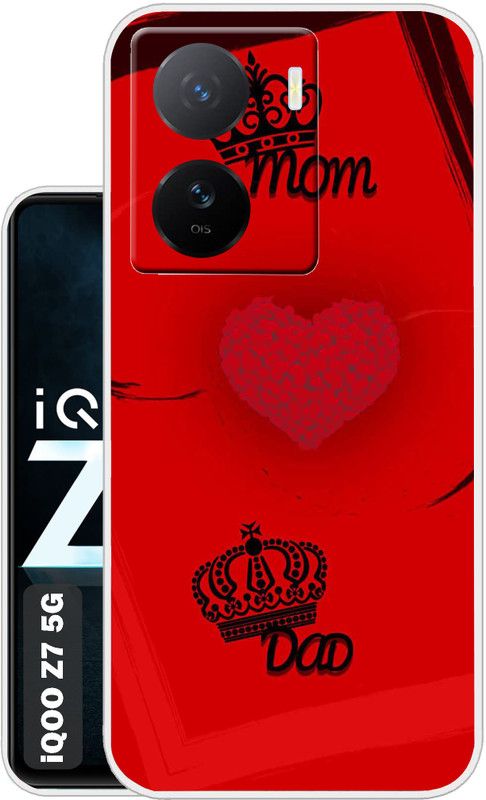 Flipkart SmartBuy Back Cover for iQOO Z7 5G  (Multicolor, Dual Protection, Silicon, Pack of: 1)