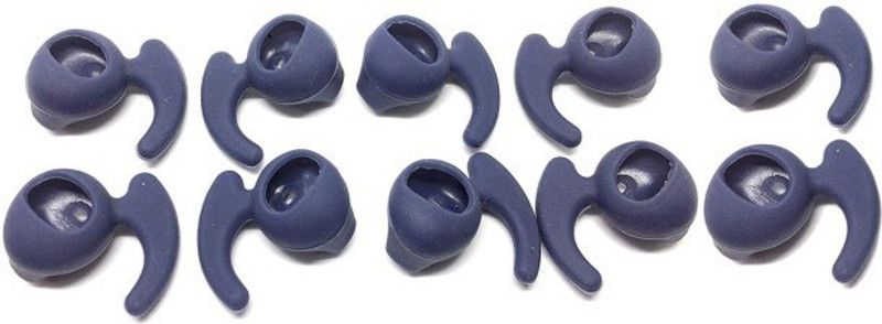 THE DARK NIGHT Qweezer 10 pcs (5 pair) for Level u Earbuds Orignal Blu... In The Ear Headphone Cushion  (Pack of 1, Multicolor)