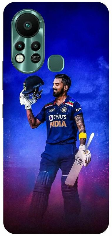 JUGGA Back Cover for Infinix Hot 11S, X6812, LOKESH, RAHUL, KL, RAHUL, INDIAN, PLAYER, KINGS, 11, PUNJAB  (Blue, Hard Case, Pack of: 1)