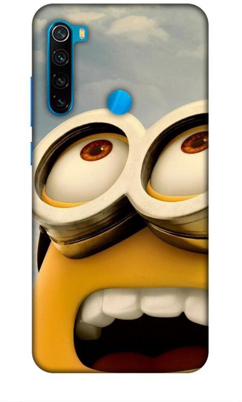 MAPPLE Back Cover for Redmi Note 8 (Minions / Despicable Me)  (Multicolor, Hard Case, Pack of: 1)