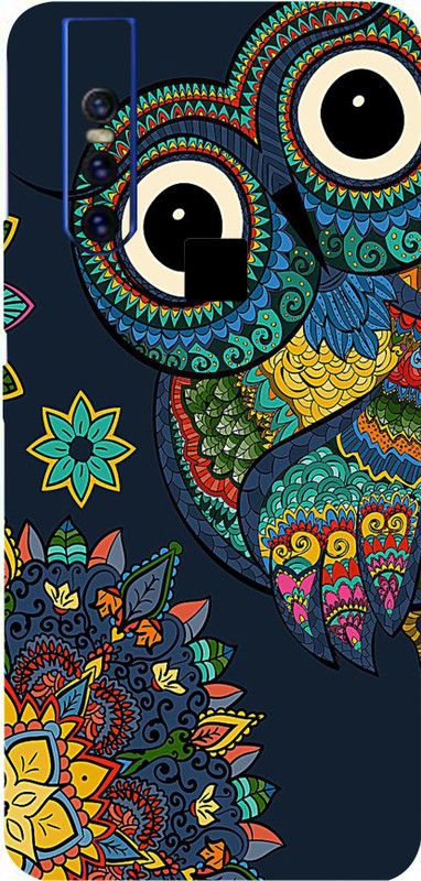 BUGGU VIVO V15, vivo v15 Mobile Skin  (Ultra Super Noctural Baby Owl Skin With High Matte Finish.)