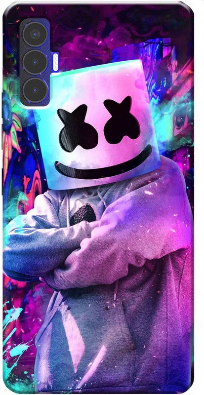 Rockerspot Back Cover for Tecno POVA 3/ Tecno Pova 3 4G 2633  (Multicolor, Dual Protection, Silicon, Pack of: 1)