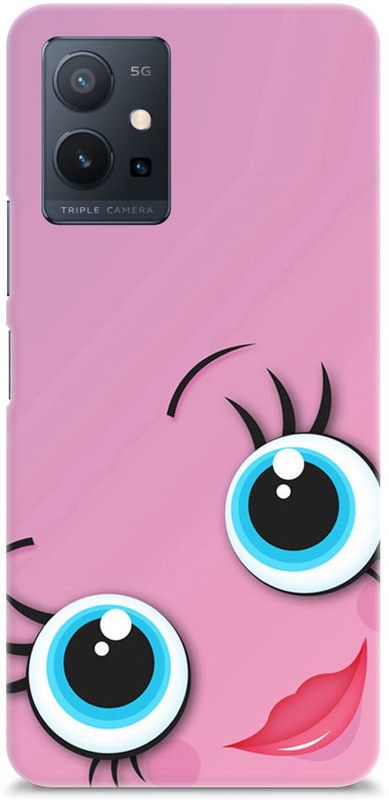 Chiraiyaa Back Cover for vivo T1 5G  (Pink, Hard Case)