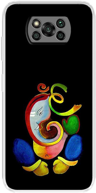 SWAGMYCASE Back Cover for Poco X3  (Multicolor, Silicon, Pack of: 1)