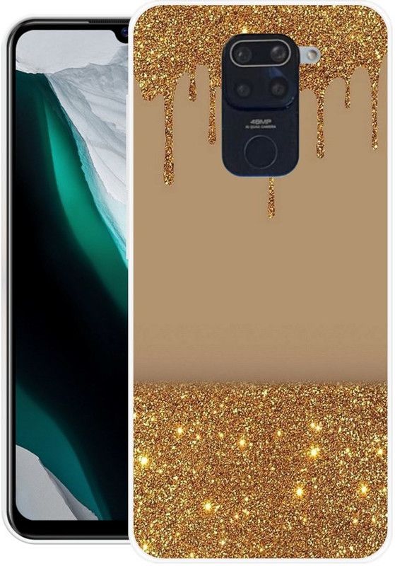 PAEDICON Back Cover for Redmi Note 9  (Brown, Grip Case, Silicon)