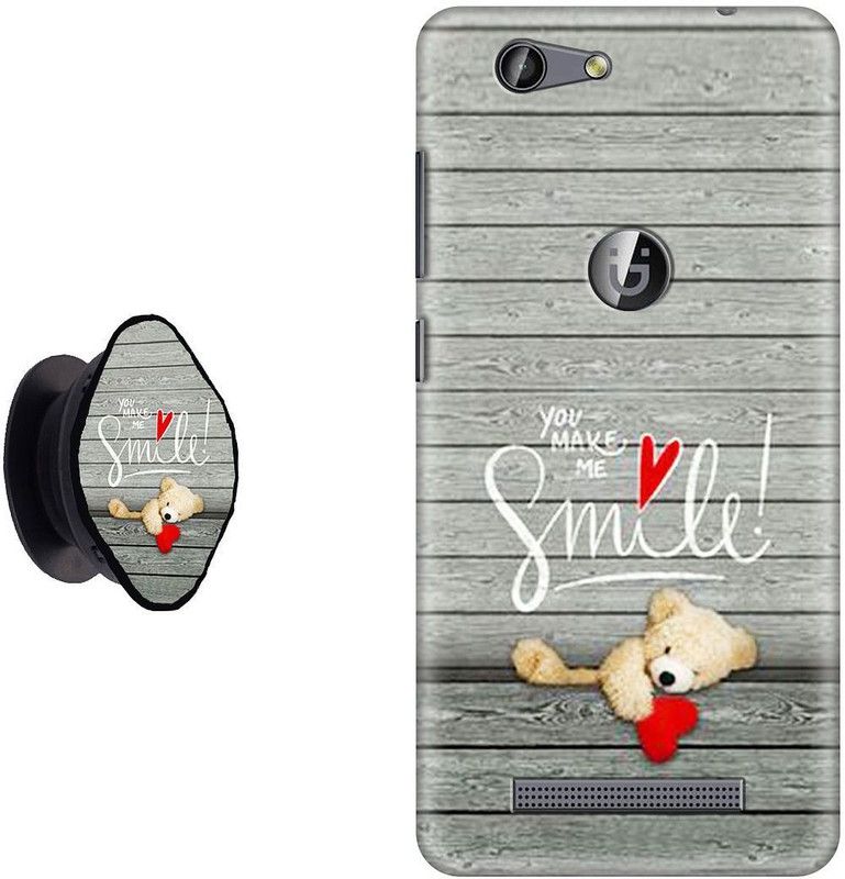 Flipkart SmartBuy Back Cover for Gionee F103 Pro  (Grey, Cases with Holder, Pack of: 2)