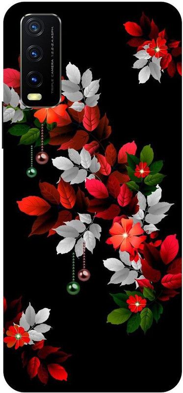 Zaplab Back Cover for Vivo Y20, V2029, Leaves Fall Nature Printed  (Multicolor, Hard Case, Pack of: 1)