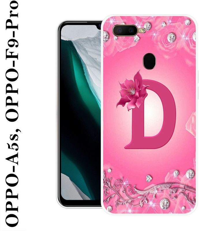 KUDI Back Cover for Oppo A5s  (Pink, Silicon)