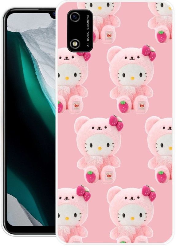 KUDI Back Cover for Itel A23 Pro  (Multicolor, Grip Case, Silicon)