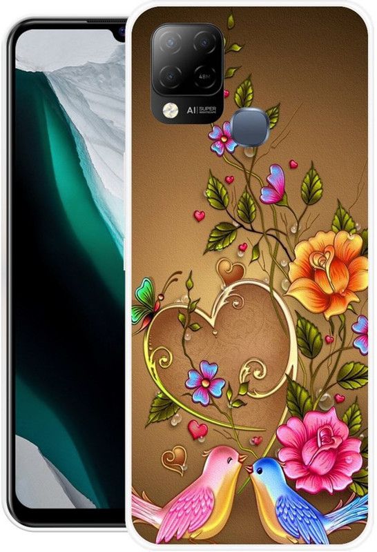 MeMi Back Cover for Infinix Hot 10S  (Brown, Shock Proof, Silicon, Pack of: 1)