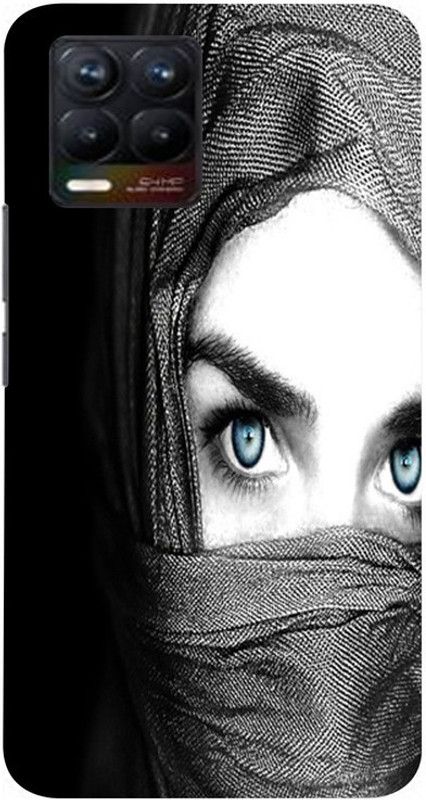 LAKHDATAAR Back Cover for realme 8 pro  (Black, Grey, Waterproof, Silicon, Pack of: 1)