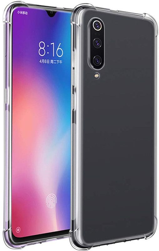 CASE CREATION Back Cover for Mi Redmi 9i Phone Cover  (Transparent, Shock Proof, Pack of: 1)