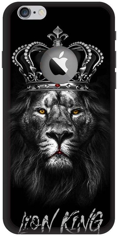 BYXIS Back Cover for iphone 7 cut Lionking, Lion, Animal, Beast, King  (Multicolor, Shock Proof, Pack of: 1)